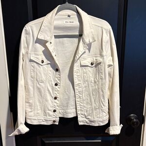 DL1961 Women's Cream Jean Jacket
